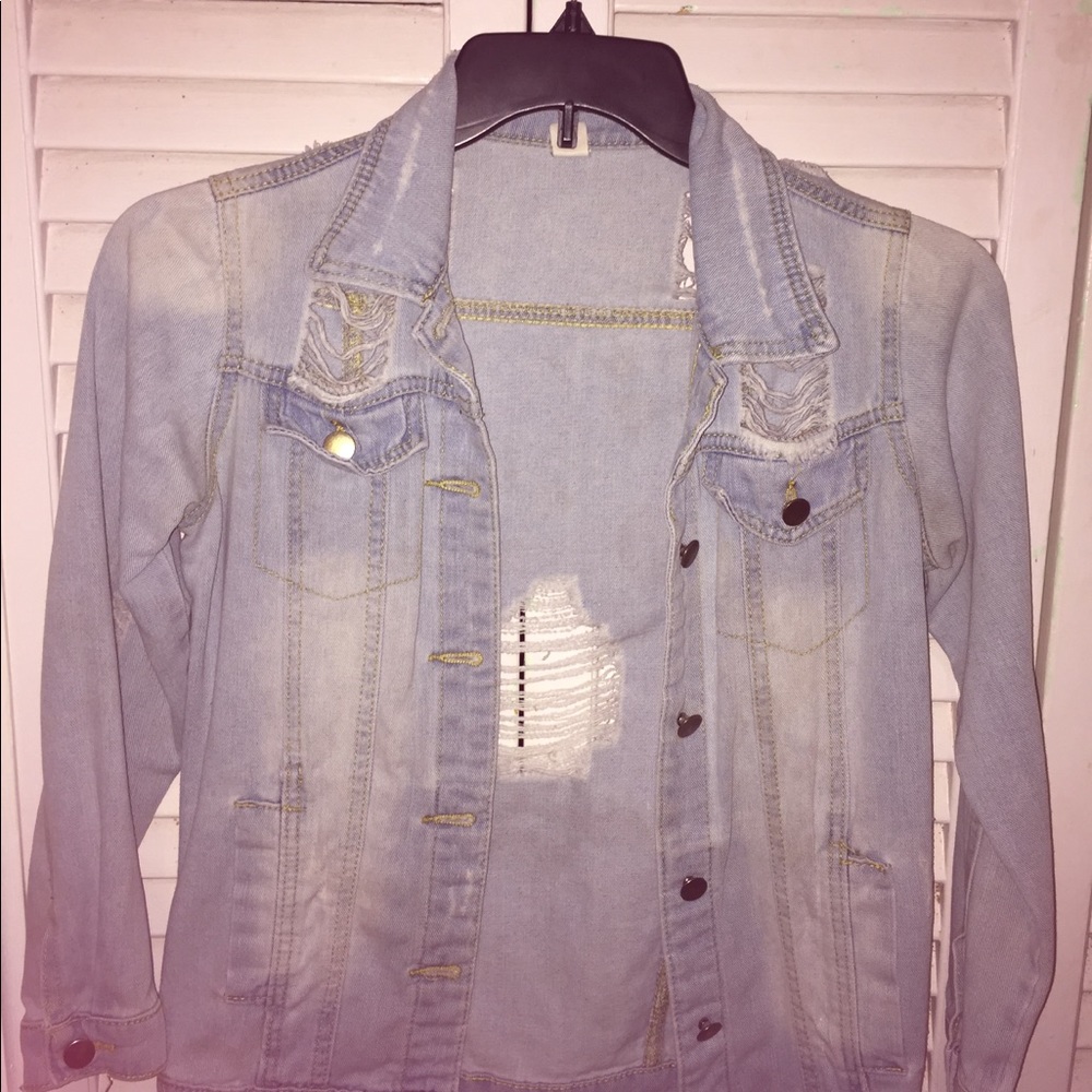 Ripped Jean jacket